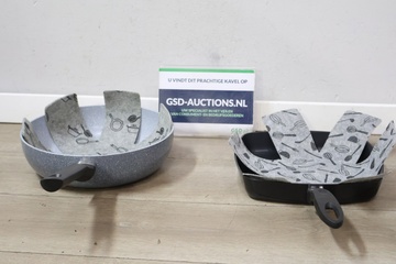 Afbeelding van Mix van 1 Koekenpan & 1 Grillpan