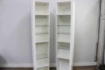 Afbeelding van Set van 2 Hoge (Badkamer)Kasten - Ikea