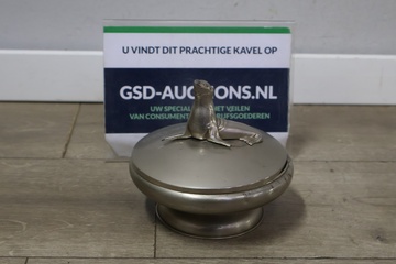 Afbeelding van Vintage Tinnen Suikerpot