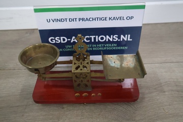 Afbeelding van Antieke Balansweegschaal