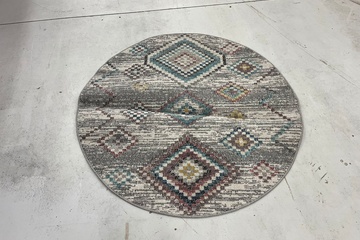 Afbeelding van Vidaxl vloerkleed 120x120 salsa outdoor rond