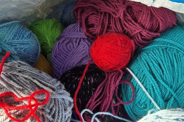 Afbeelding van Bigshopper diverse kleuren wol