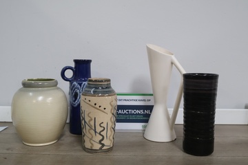 Afbeelding van Mix van vazen 5 stuks