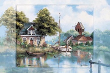 Afbeelding van Reint Withaar - Back home - Afm: 50x60 cm