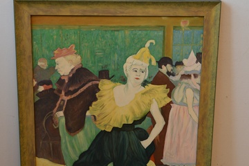 Afbeelding van Schilderij naar Toulouse Lautrec door H. Schwenneker