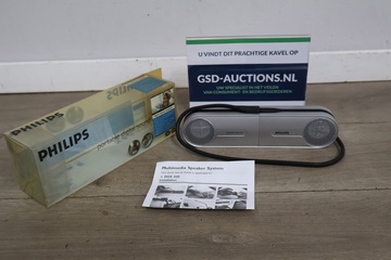 Afbeelding van Vintage Draagbare Philips Luidspreker