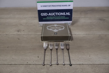 Afbeelding van Gero zilvium gebaksvorkjes''