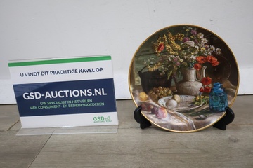 Afbeelding van Decoratief bord met stilleven afbeelding