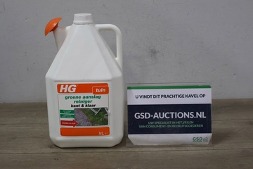 Afbeelding van Fles HG Groene Aanslag Reiniger voor Buiten'