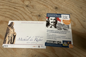 Afbeelding van 286. Michiel De Ruyter munt