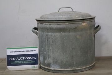Afbeelding van Gegalvaniseerde zinken wasketel