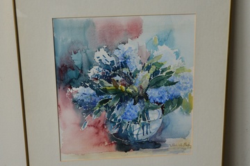 Afbeelding van Aquarel v Nellie vd Meyde: Stilleven