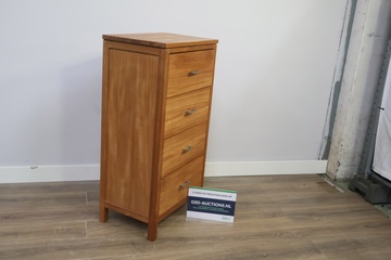 Afbeelding van Houten Ladekast met 4-Lades