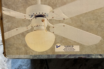 Afbeelding van Ventilator hanglamp