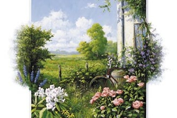 Afbeelding van Peter Motz - A view to infinity - Afm: 50x60 cm