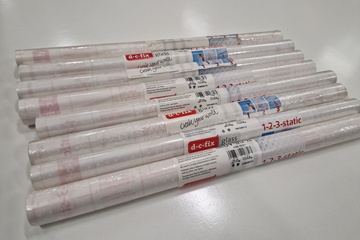 Afbeelding van 8 rollen DC fix statische raamfolie uv