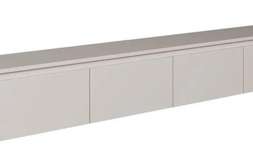 Afbeelding van TV-meubel Kate zwevend 200cm - greige