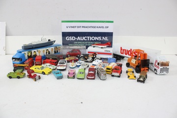 Afbeelding van Mix van 34 Speelgoedautootjes