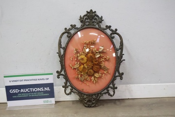 Afbeelding van Brocante Lijst van Gedroogde Bloemen