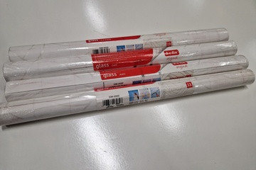 Afbeelding van 4 rollen DC fix statische raamfolie uv