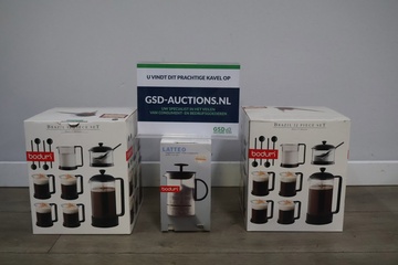 Afbeelding van Set van 3 Bodum Koffie Accessoires