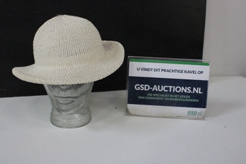 Afbeelding van Vintage Glas Pashoofd met Hoed