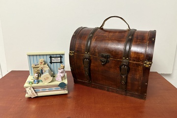 Afbeelding van Muziekdoos en opberg box