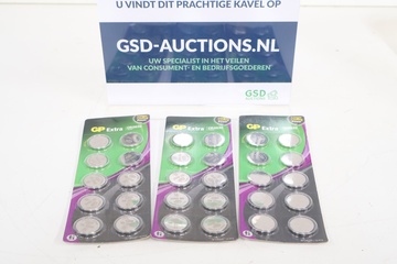 Afbeelding van 30 GP Extra CR2032 Knoopbatterijen