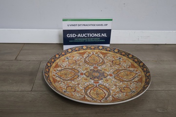 Afbeelding van Vintage Decoratieve Oosterse Sierschaal