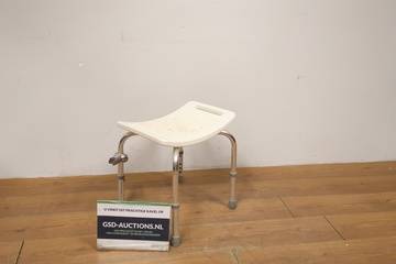 Afbeelding van Witte In-Hoogte-Verstelbare Douchekruk'