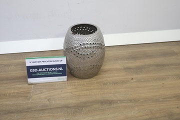 Afbeelding van Zilverkleurige Vaas'