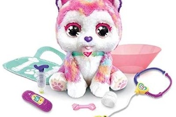 Afbeelding van VTech Rainbow, My Puppy Bobo, Interactive Soft Toy to heal'