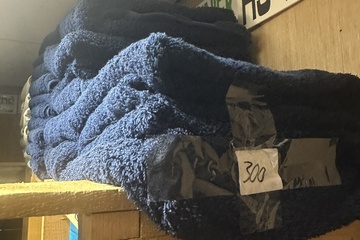 Afbeelding van 300. Donkerblauwe handdoeken +- 30 stuks