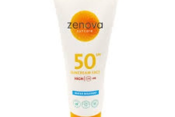 Afbeelding van 3xZENOVA SUNCARE zonnemelk factor 50 100ml tube