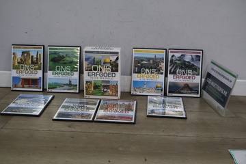 Afbeelding van 8 delige dvd box set van Ons erfgoed in de wereld