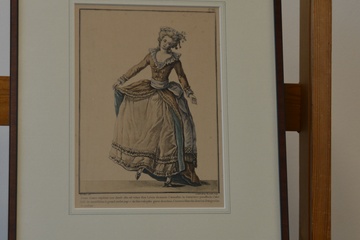 Afbeelding van Franse modeprent ui de 18e eeuw'