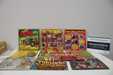 Afbeelding van Mix van 10 Vintage Disco/Euro Hits LP's'