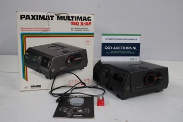 Afbeelding van Vintage Braun Paximat Diaprojector