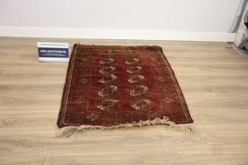 Afbeelding van Vintage Handgeknoopt Oosters Tapijt (97x131cm)