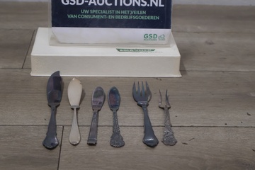 Afbeelding van Sola-massief botermesjes en vorken 6 stuks