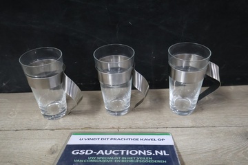 Afbeelding van Latte Macchiato glazen 3 stuks''