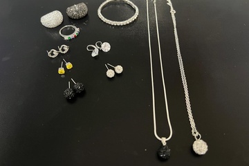 Afbeelding van Sieraden set 11 delig ringmaat 18