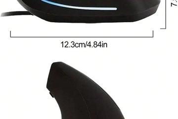 Afbeelding van Ergonomische Verticale Muis RGB Bedraad