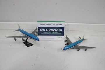 Afbeelding van Set van 2 KLM Modelvliegtuigen