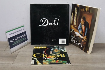 Afbeelding van Kunstboeken 3 stuks