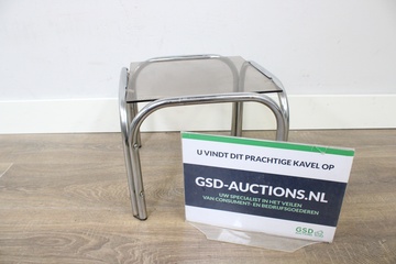 Afbeelding van Vintage Rookglazen Side-table - Jaren '60