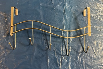 Afbeelding van Elegante metalen deurkapstok – zilverkleurig design ✨ Breng