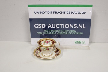 Afbeelding van Kopje & Schoteltje van Royal Albert Lady Hamilton