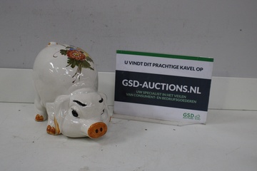 Afbeelding van Porseleinen Spaarvarken