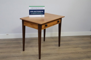 Afbeelding van Houten Consoletafel met Lade